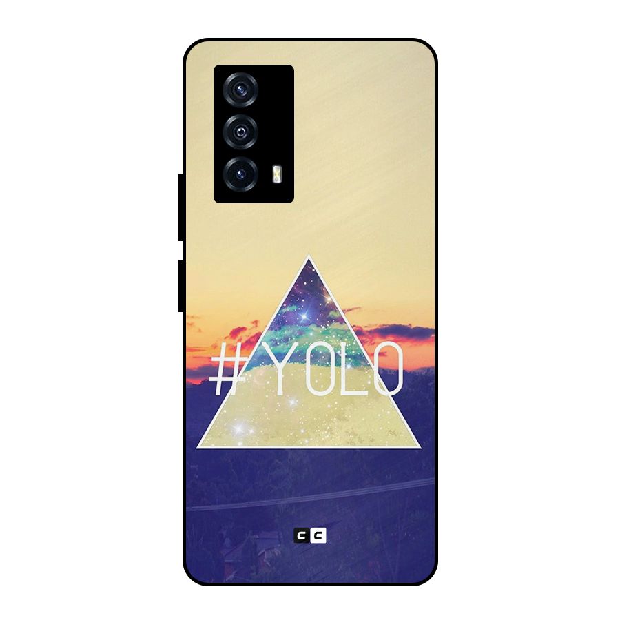Yolo illuminati Metal Back Case for iQOO Z5
