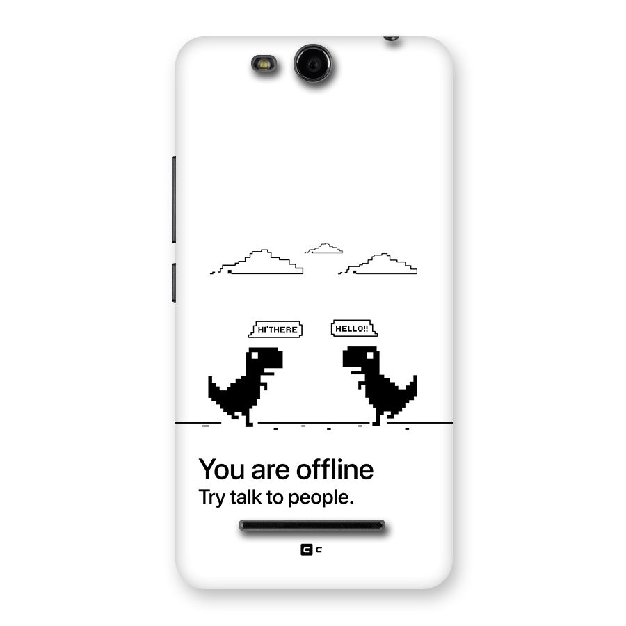 You Are Offline Back Case for Canvas Juice 3 Q392