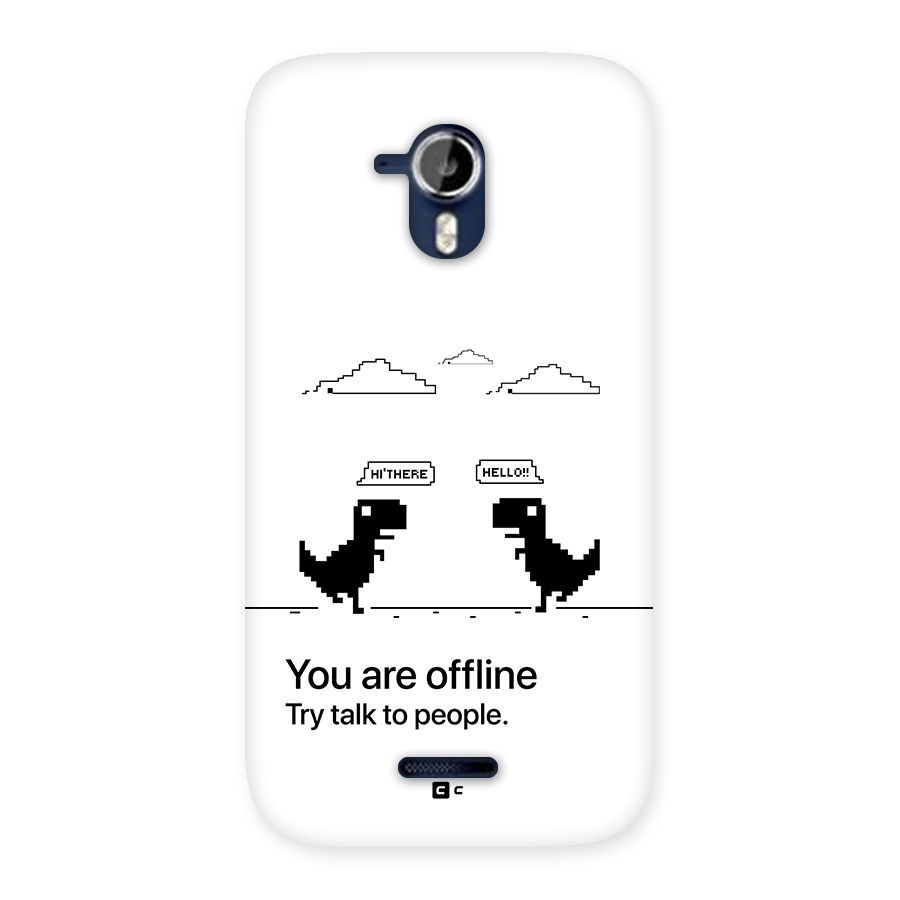 You Are Offline Back Case for Canvas Magnus A117