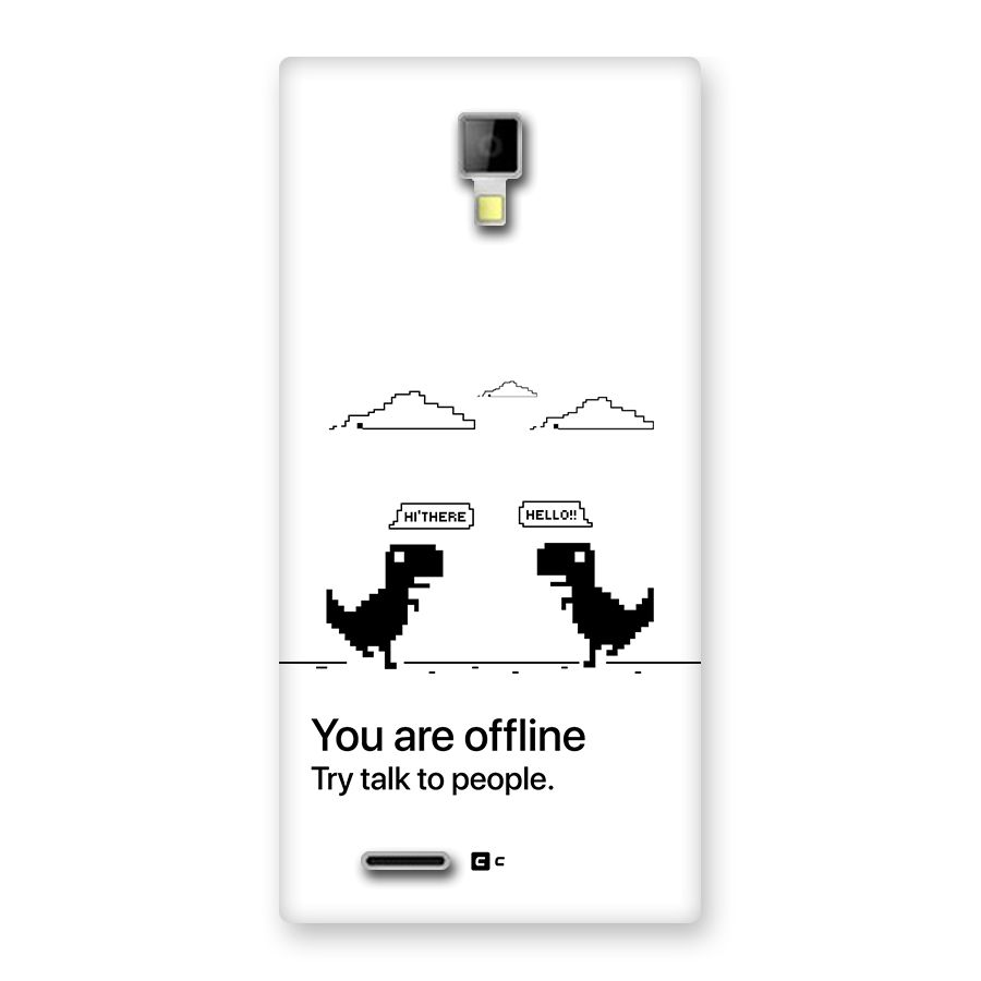 You Are Offline Back Case for Canvas Xpress A99
