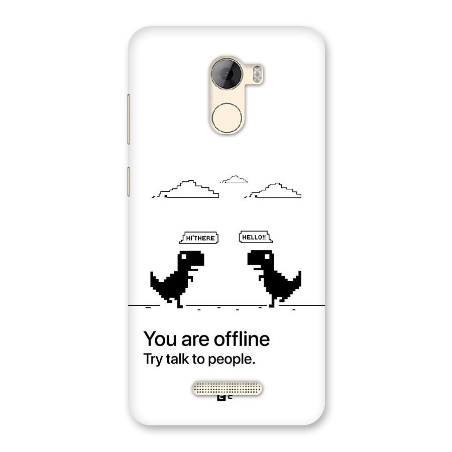 You Are Offline Back Case for Gionee A1 LIte