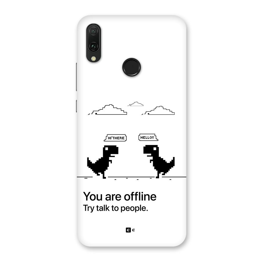 You Are Offline Back Case for Huawei Y9 (2019)