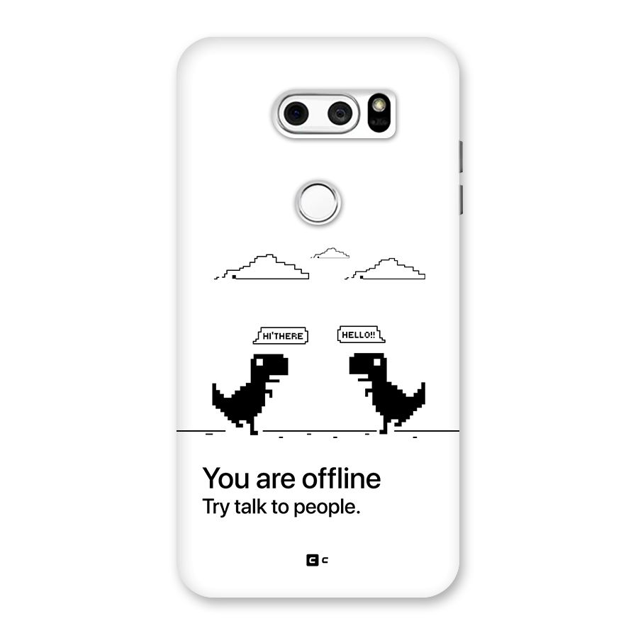 You Are Offline Back Case for LG V30