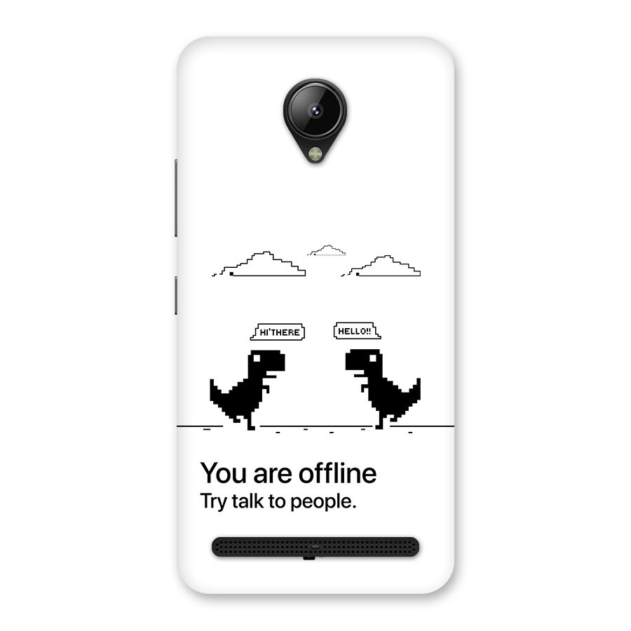 You Are Offline Back Case for Lenovo C2