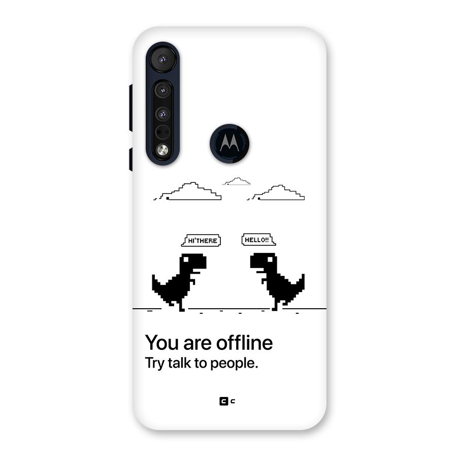 You Are Offline Back Case for Motorola One Macro