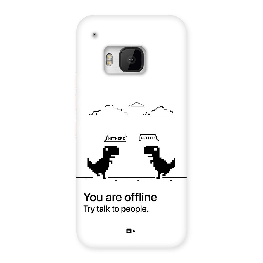 You Are Offline Back Case for One M9