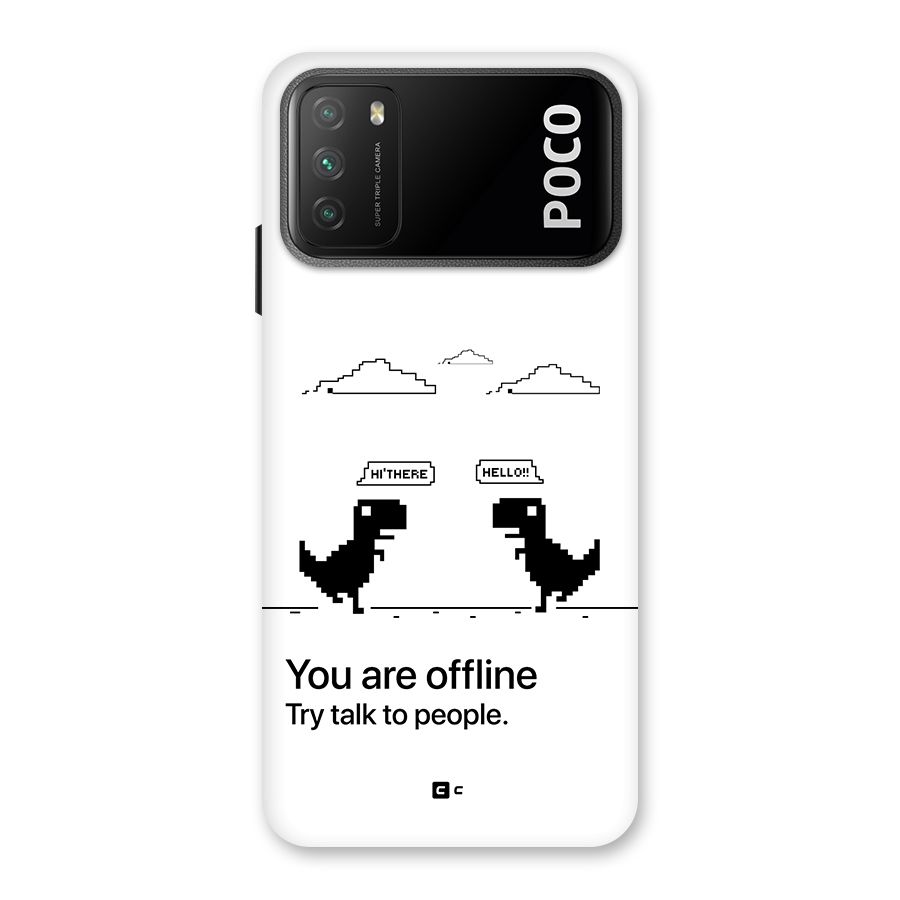 You Are Offline Back Case for Poco M3