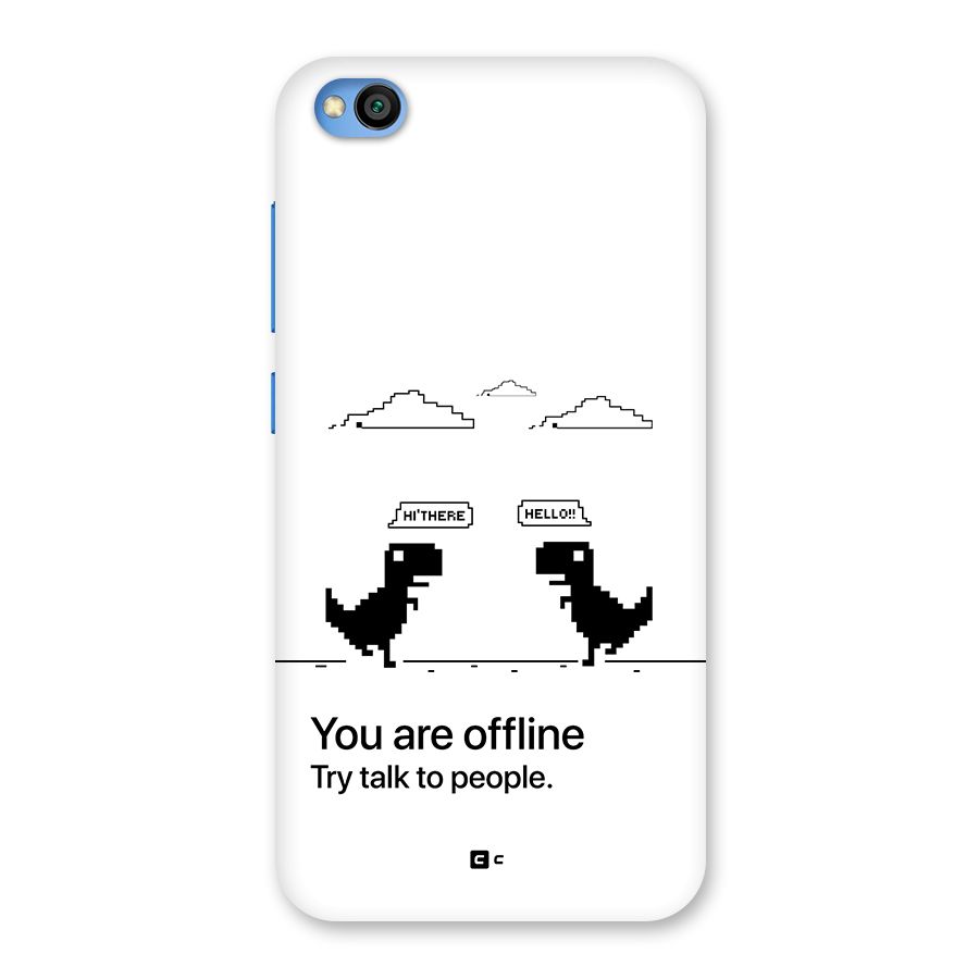 You Are Offline Back Case for Redmi Go