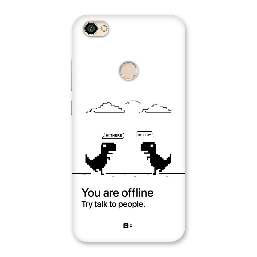 You Are Offline Back Case for Redmi Y1 2017