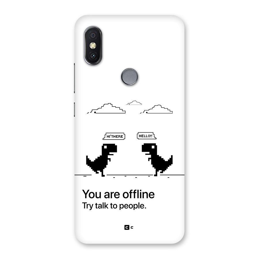 You Are Offline Back Case for Redmi Y2