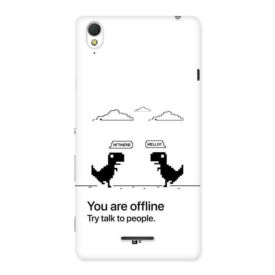 You Are Offline Back Case for Xperia T3