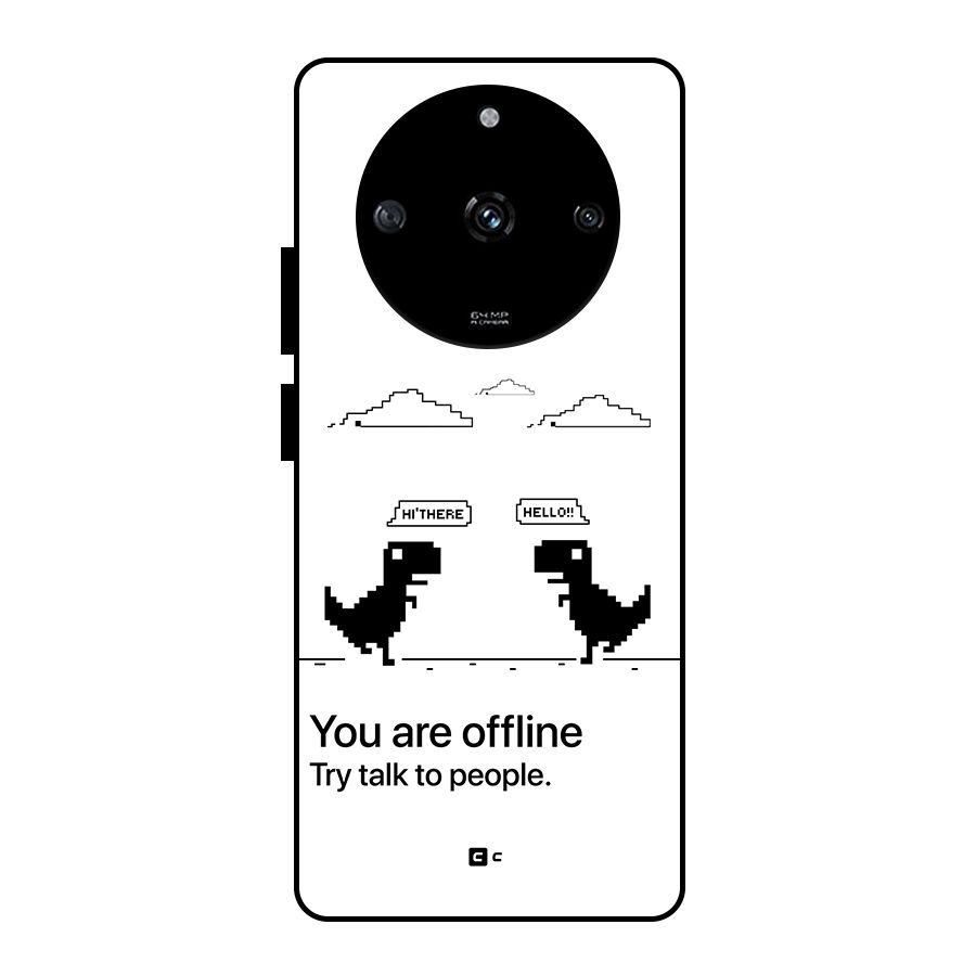You Are Offline Glass Back Case for Realme Narzo 60 5G