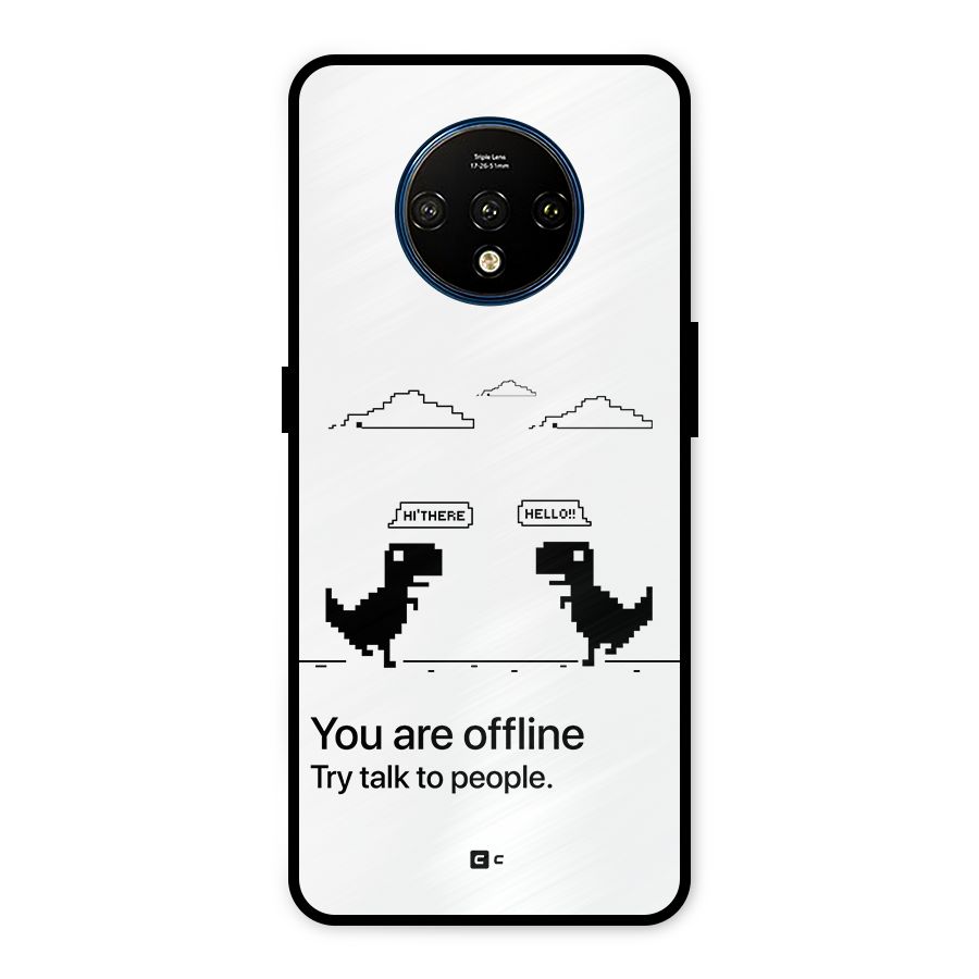 You Are Offline Metal Back Case for OnePlus 7T
