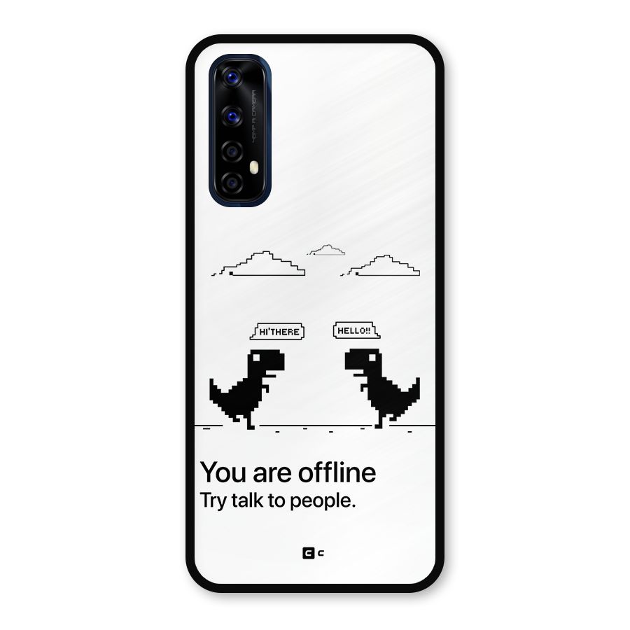 You Are Offline Metal Back Case for Realme Narzo 20 Pro