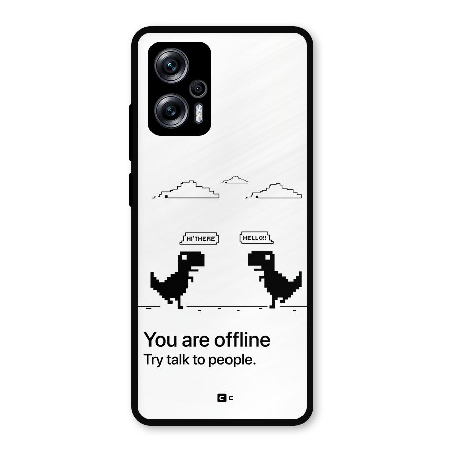 You Are Offline Metal Back Case for Redmi K50i