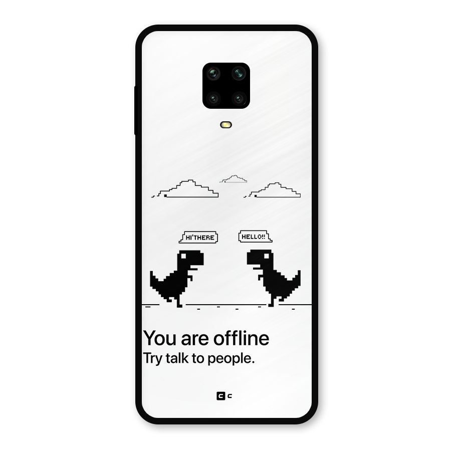 You Are Offline Metal Back Case for Redmi Note 10 Lite