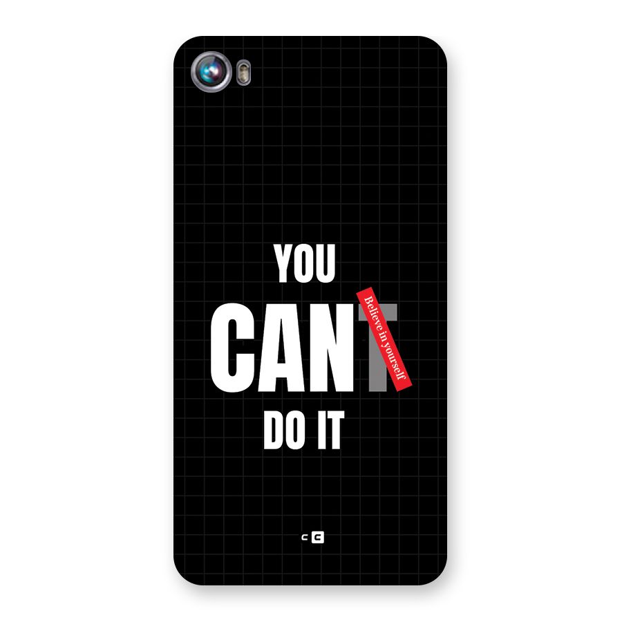 You Can Do It Back Case for Canvas Fire 4 (A107)