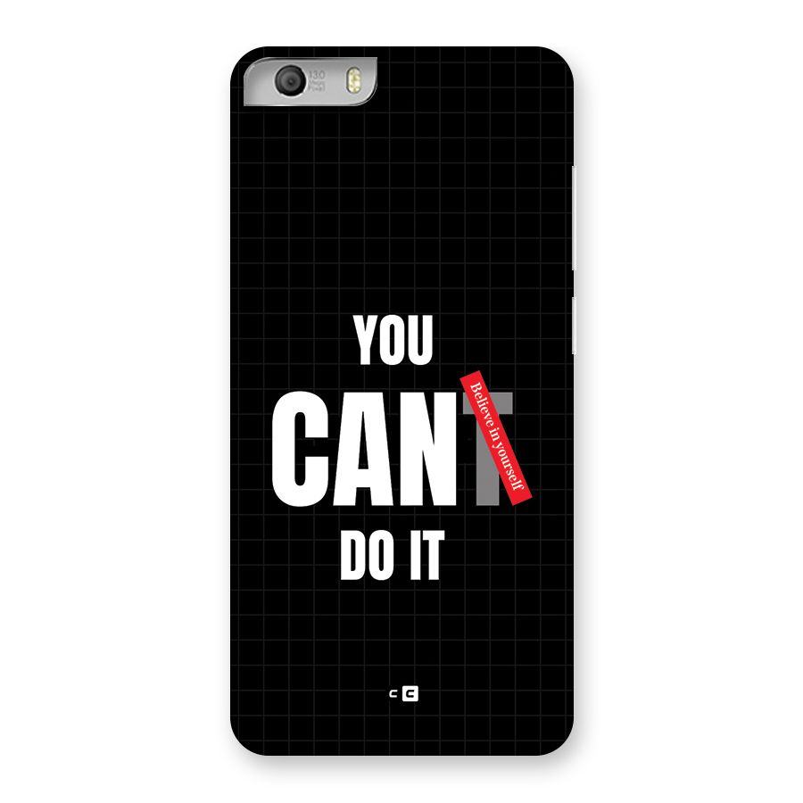 You Can Do It Back Case for Canvas Knight 2