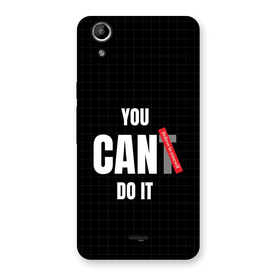You Can Do It Back Case for Canvas Selfie Lens Q345