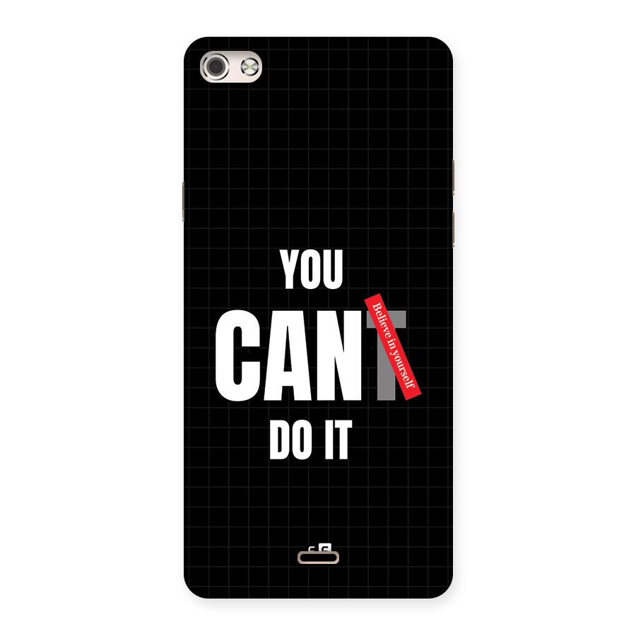 You Can Do It Back Case for Canvas Silver 5