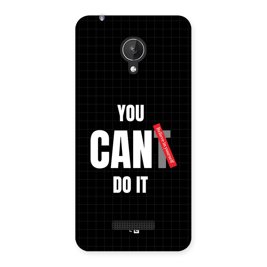 You Can Do It Back Case for Canvas Spark Q380