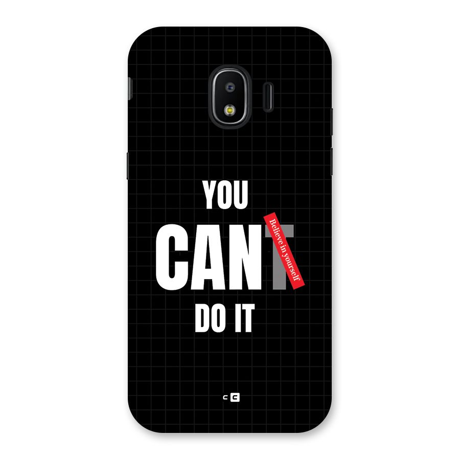 You Can Do It Back Case for Galaxy J2 Pro 2018