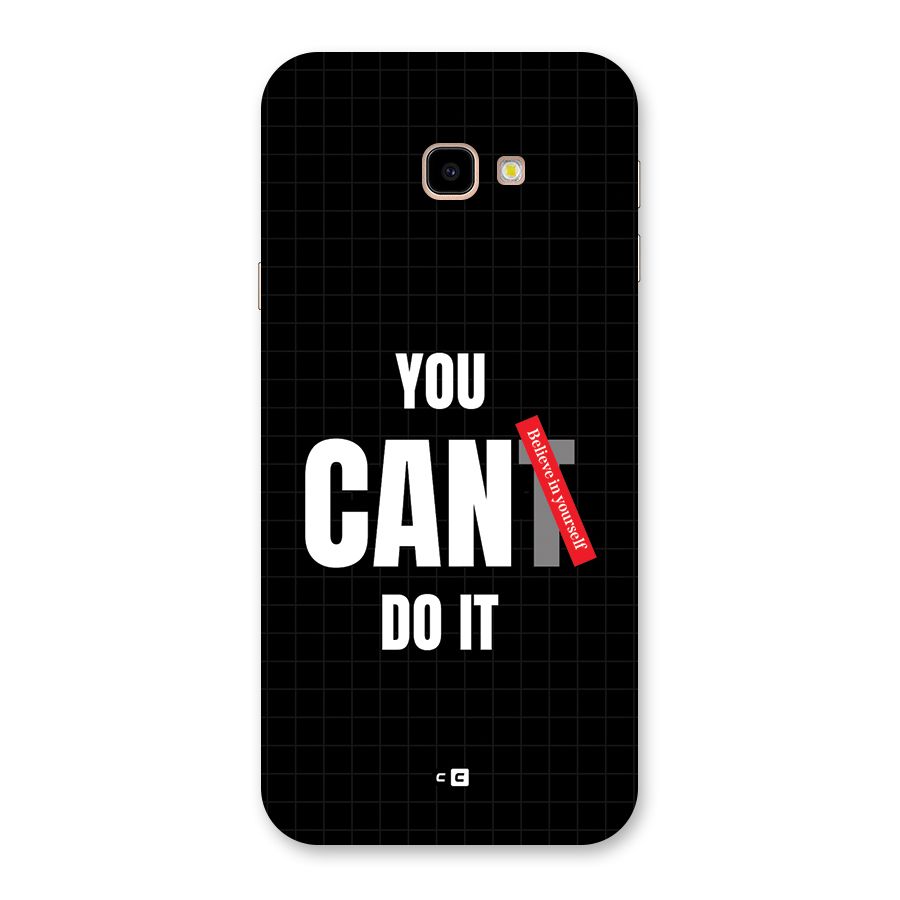You Can Do It Back Case for Galaxy J4 Plus