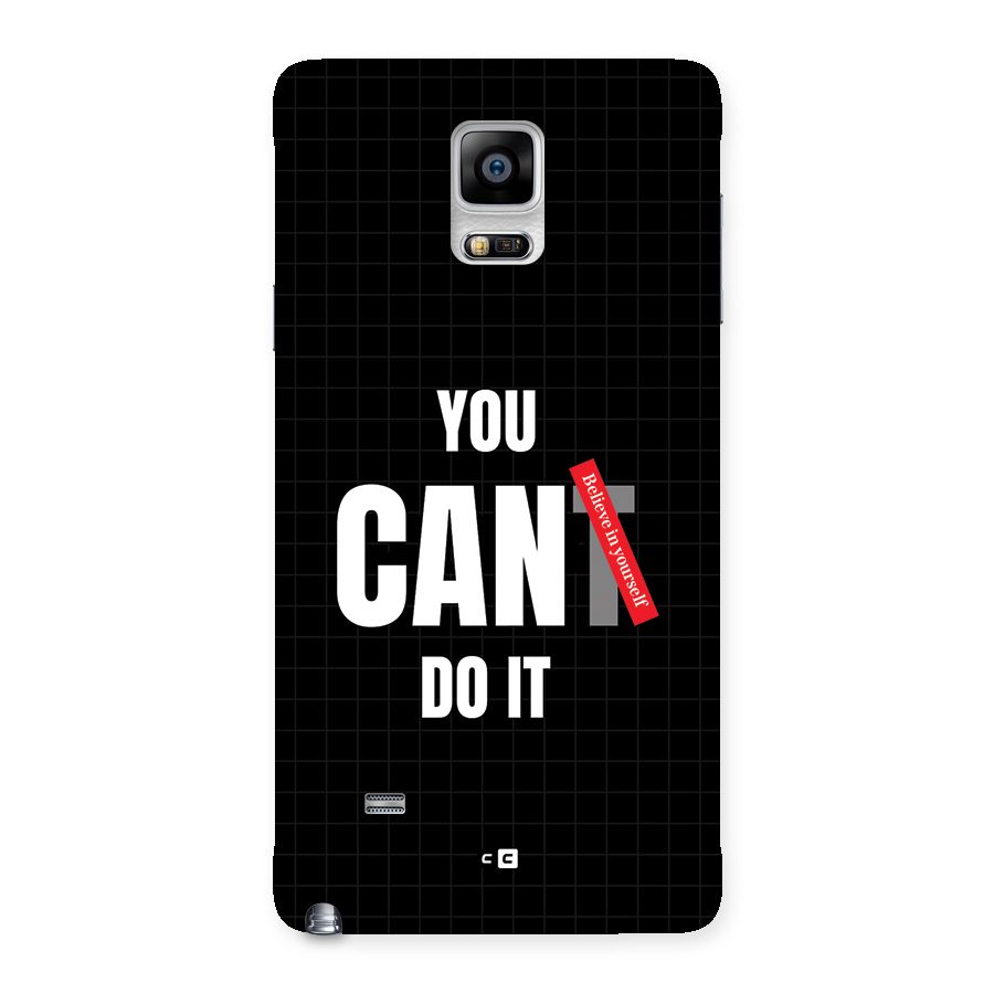 You Can Do It Back Case for Galaxy Note 4