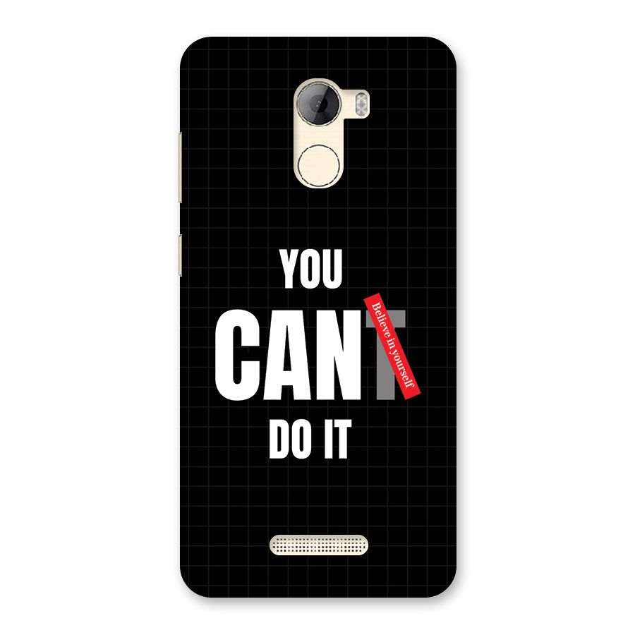 You Can Do It Back Case for Gionee A1 LIte