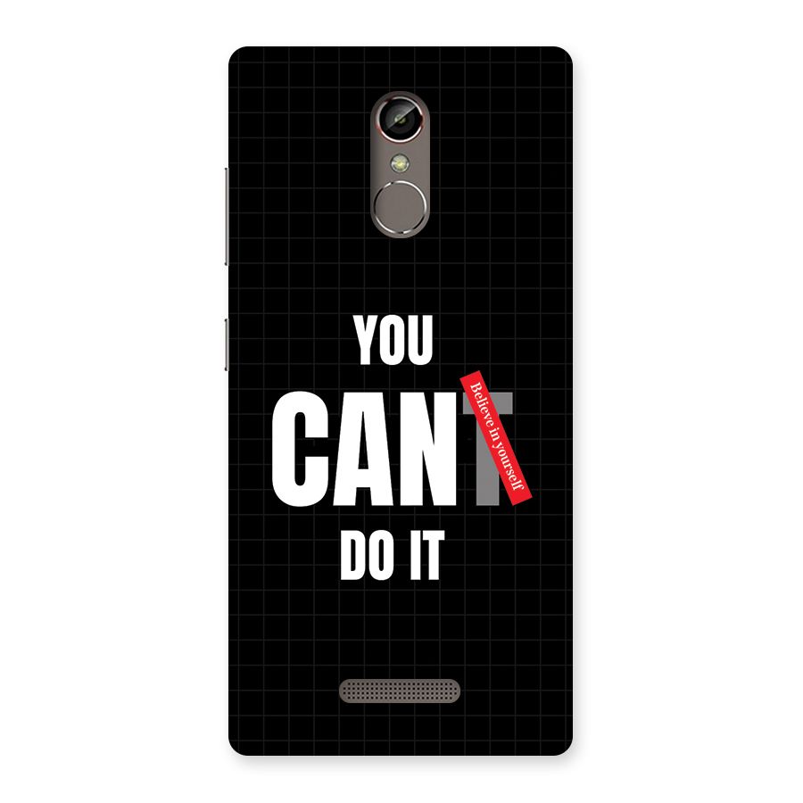 You Can Do It Back Case for Gionee S6s