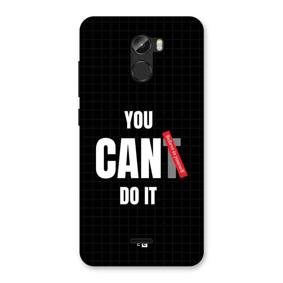 You Can Do It Back Case for Gionee X1