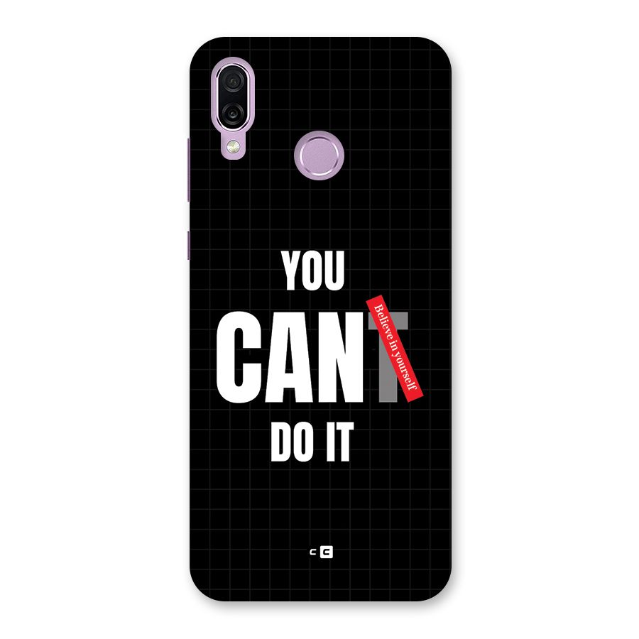 You Can Do It Back Case for Honor Play