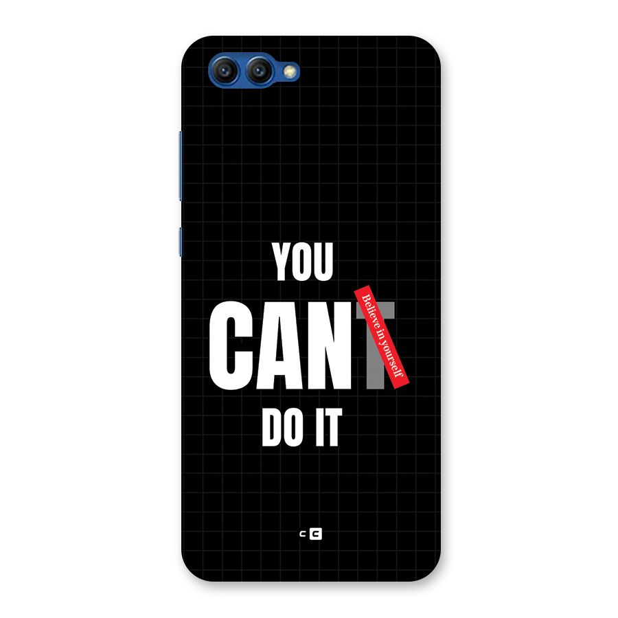 You Can Do It Back Case for Honor View 10