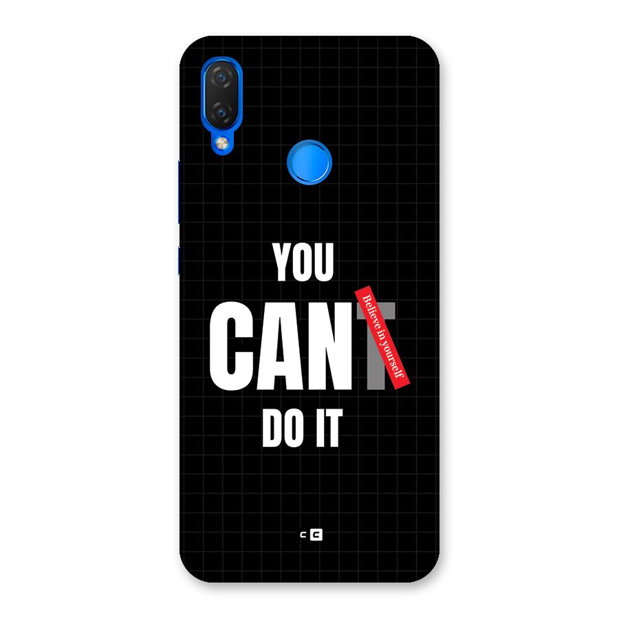 You Can Do It Back Case for Huawei P Smart Plus