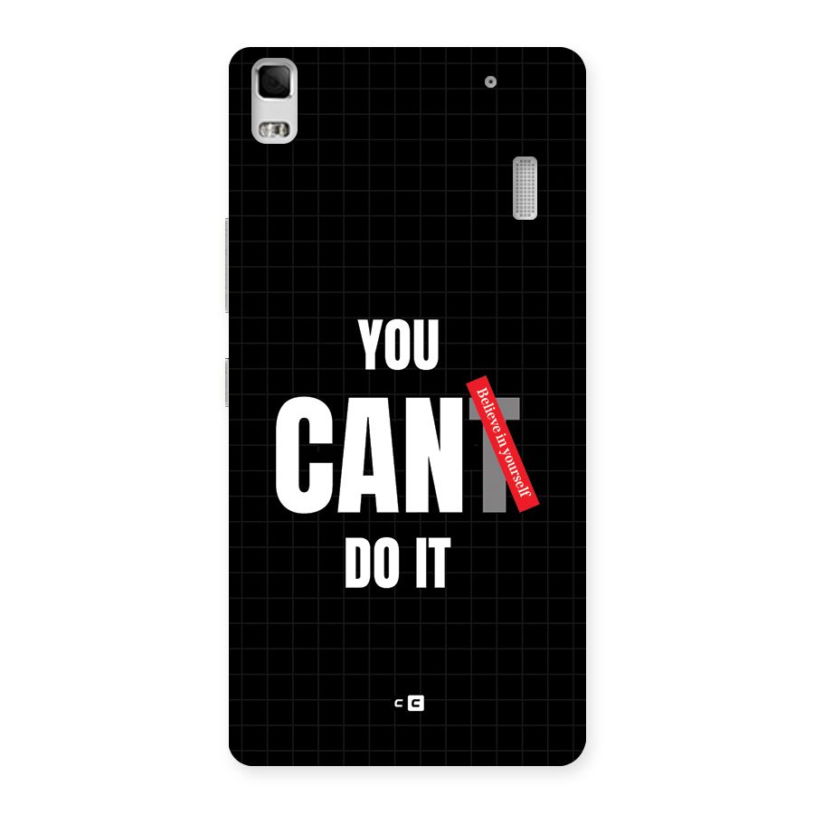 You Can Do It Back Case for Lenovo A7000