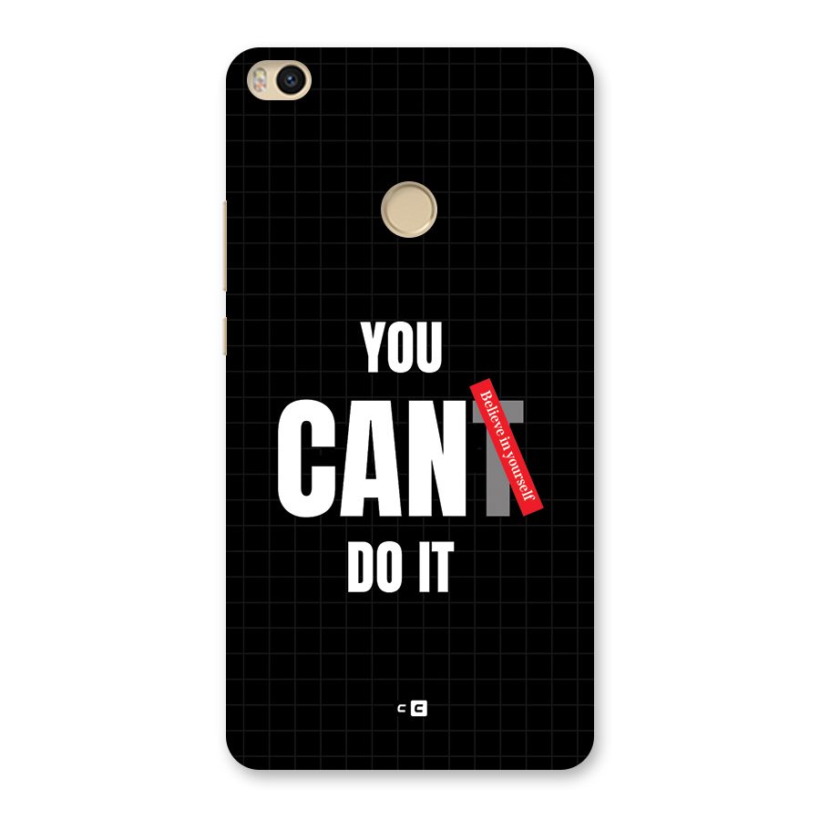 You Can Do It Back Case for Mi Max 2