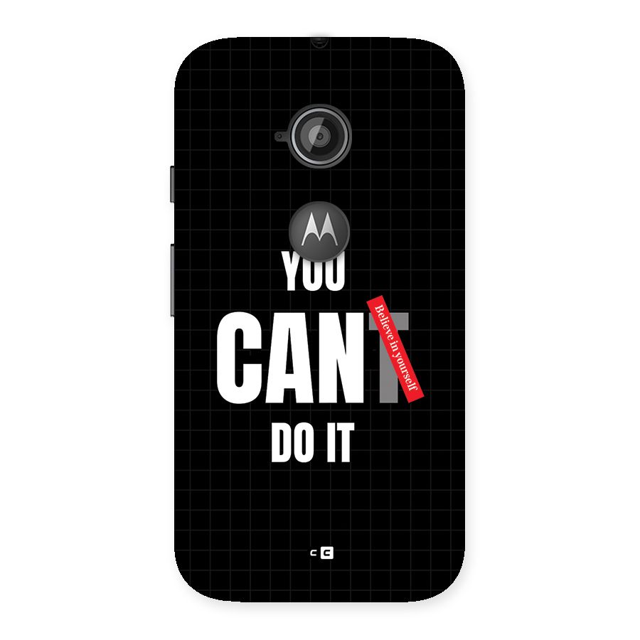 You Can Do It Back Case for Moto E 2nd Gen