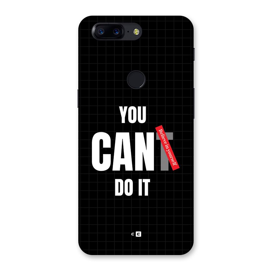 You Can Do It Back Case for OnePlus 5T