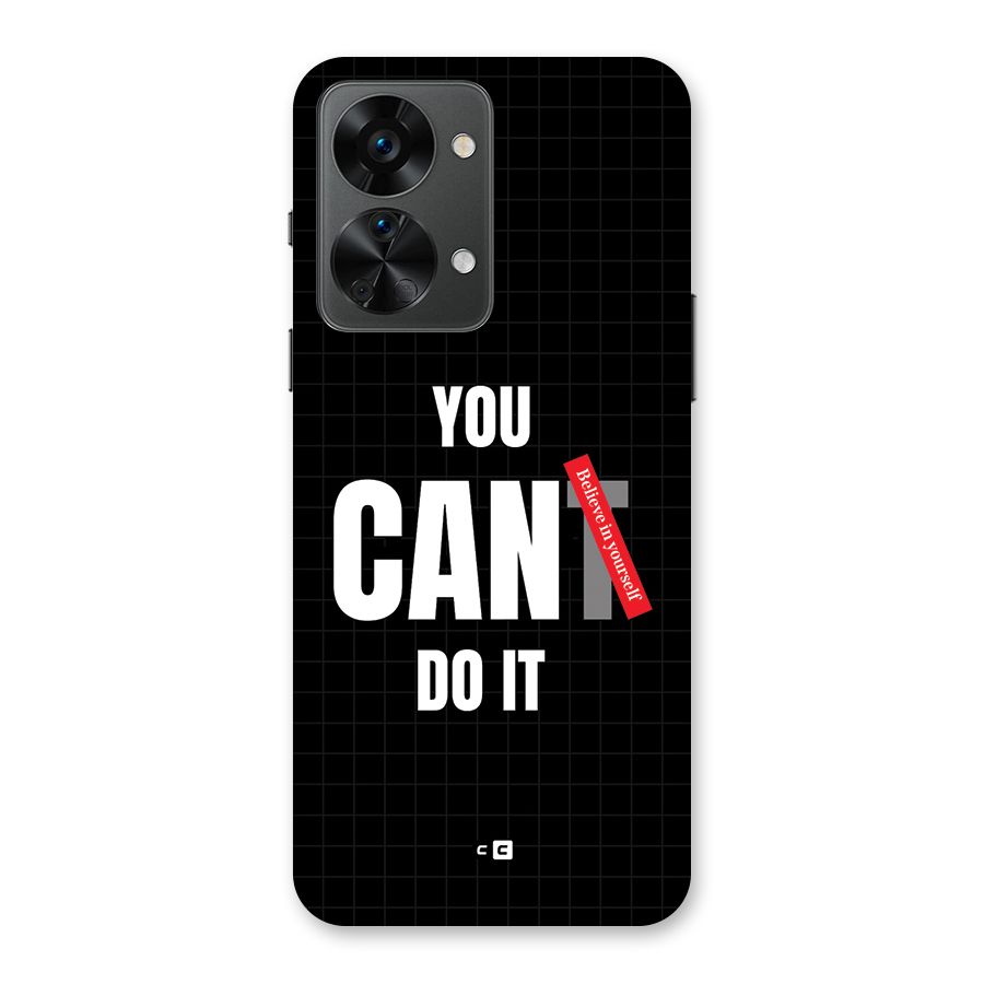 You Can Do It Back Case for OnePlus Nord 2T