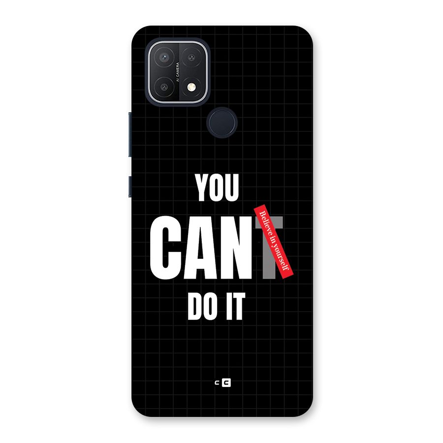 You Can Do It Back Case for Oppo A15