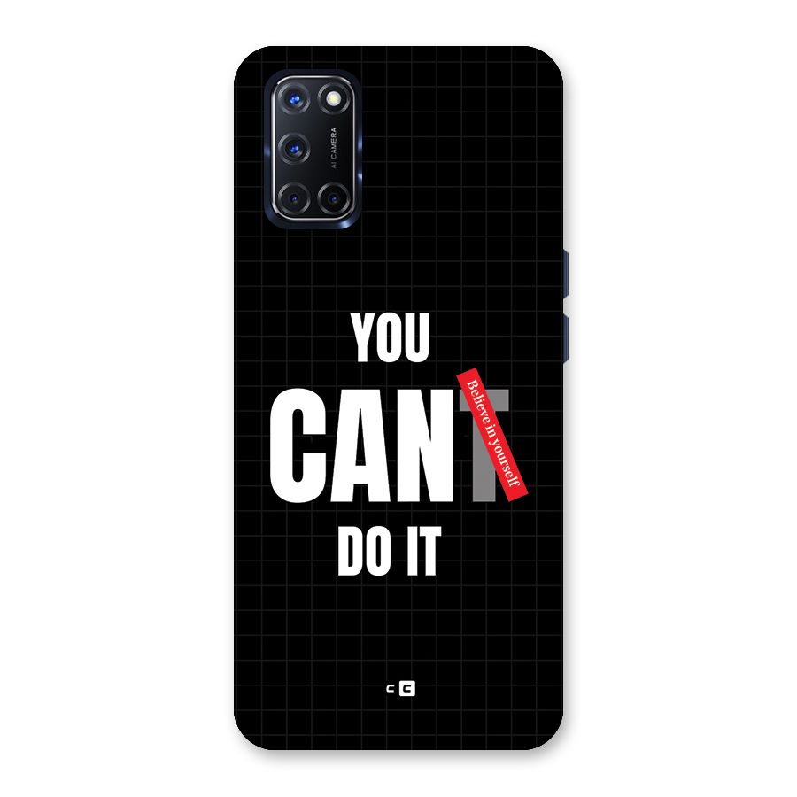 You Can Do It Back Case for Oppo A52