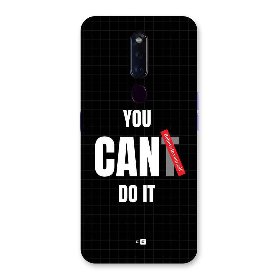 You Can Do It Back Case for Oppo F11 Pro