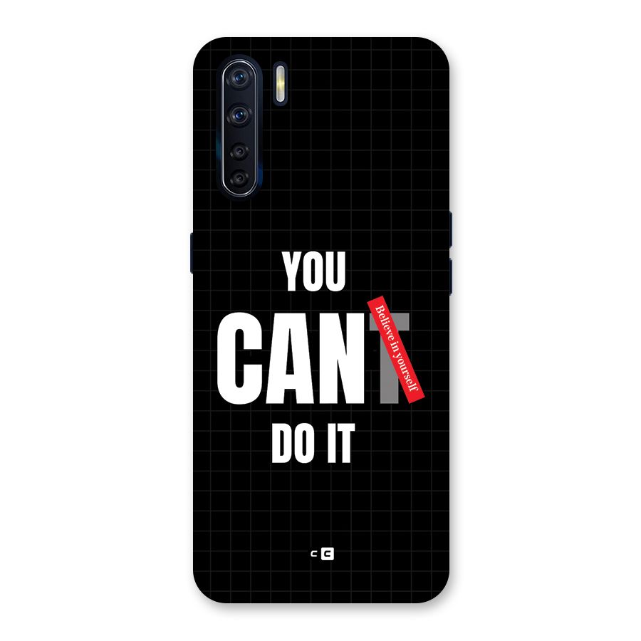 You Can Do It Back Case for Oppo F15