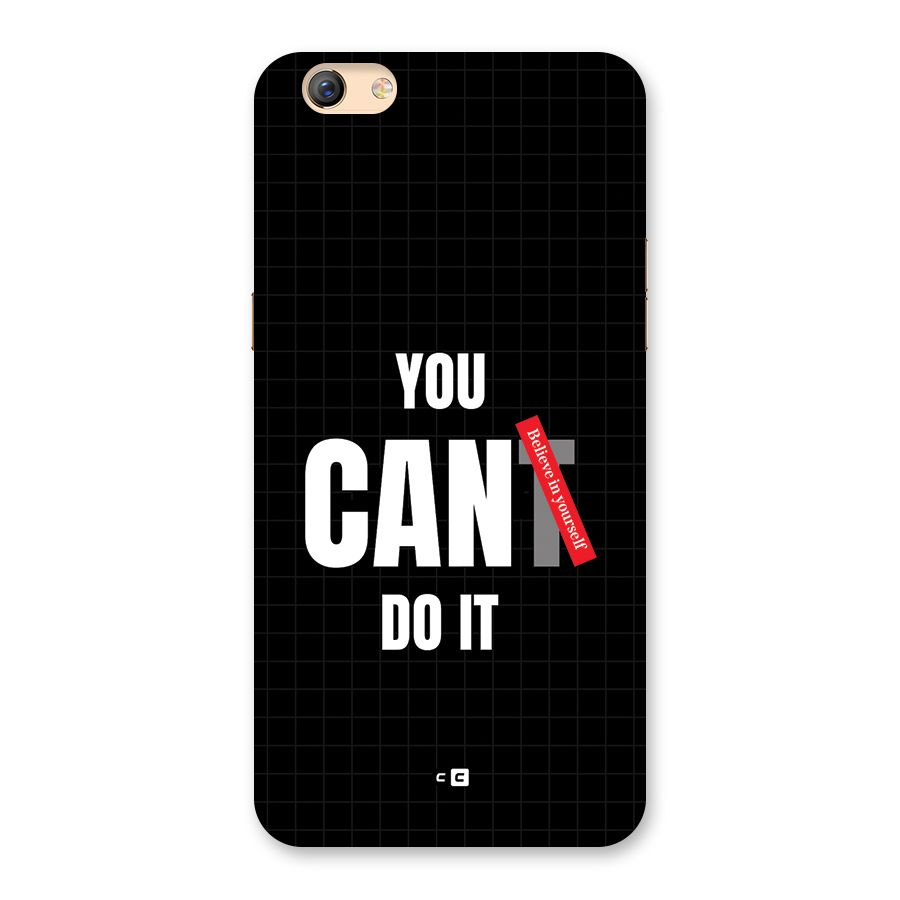 You Can Do It Back Case for Oppo F3 Plus