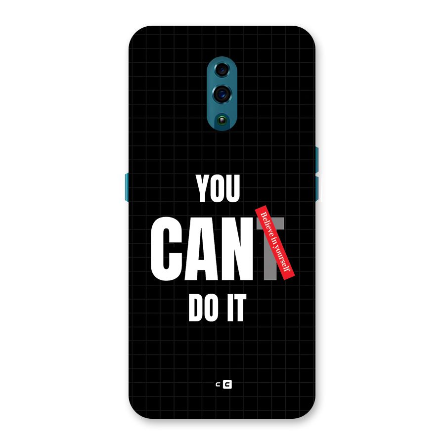 You Can Do It Back Case for Oppo Reno