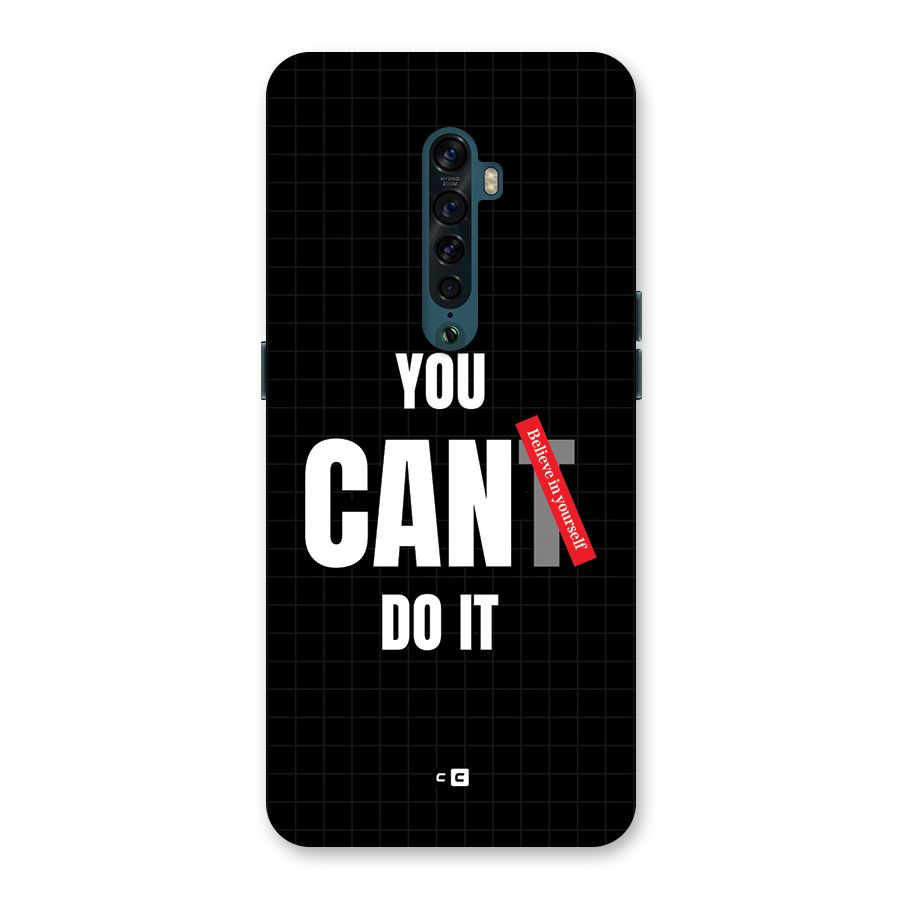 You Can Do It Back Case for Oppo Reno2