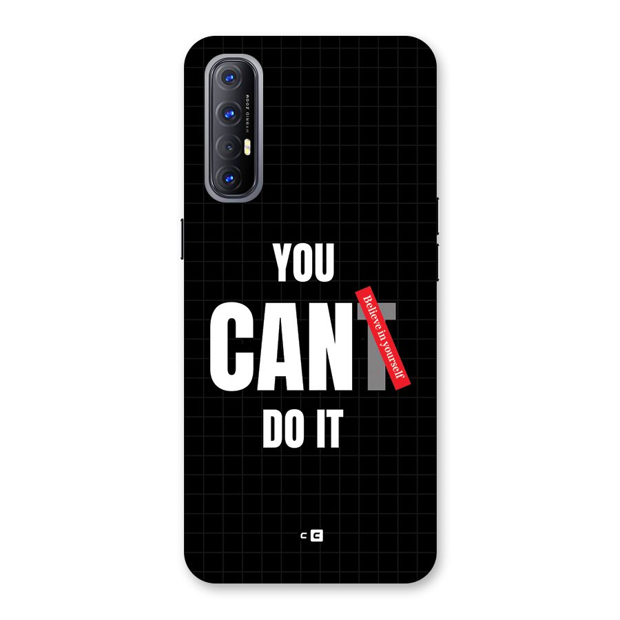 You Can Do It Back Case for Oppo Reno3 Pro