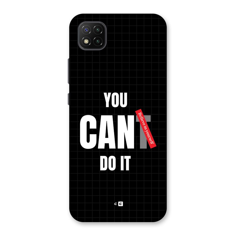 You Can Do It Back Case for Poco C3