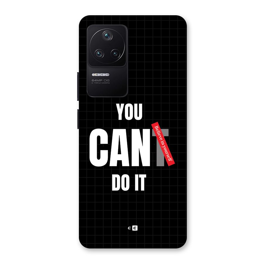 You Can Do It Back Case for Poco F4 5G
