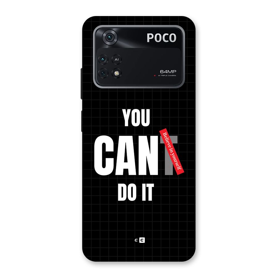 You Can Do It Back Case for Poco M4 Pro 4G